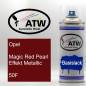 Preview: Opel, Magic Red Pearl Effekt Metallic, 50F: 400ml Sprühdose, von ATW Autoteile West.